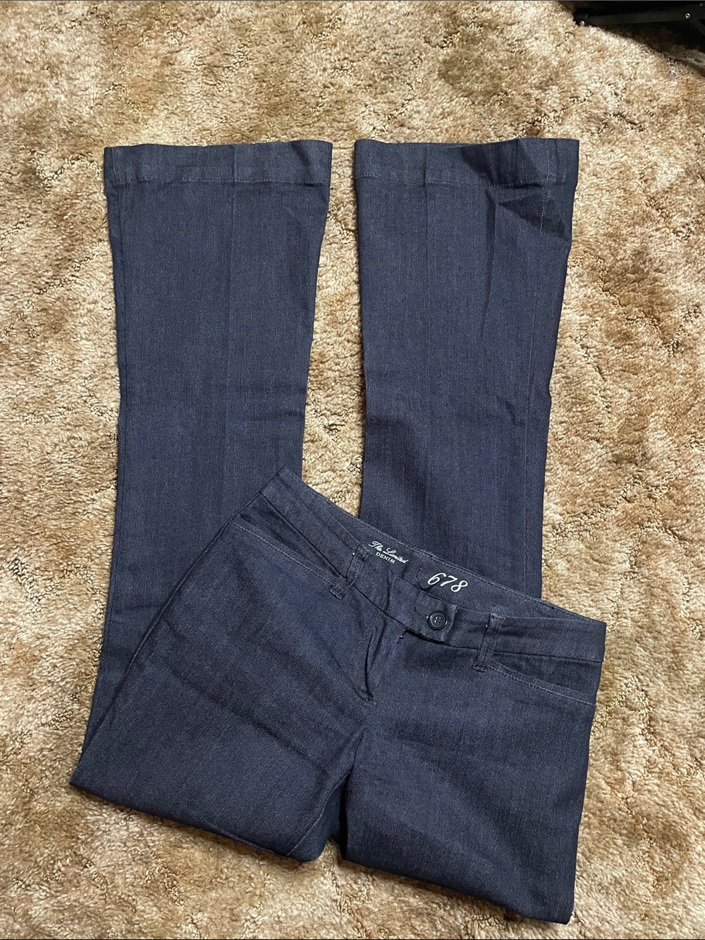 The Limited Denim 678 Y2K Low Rise Bootcut Flare Pants Size 2 Long
